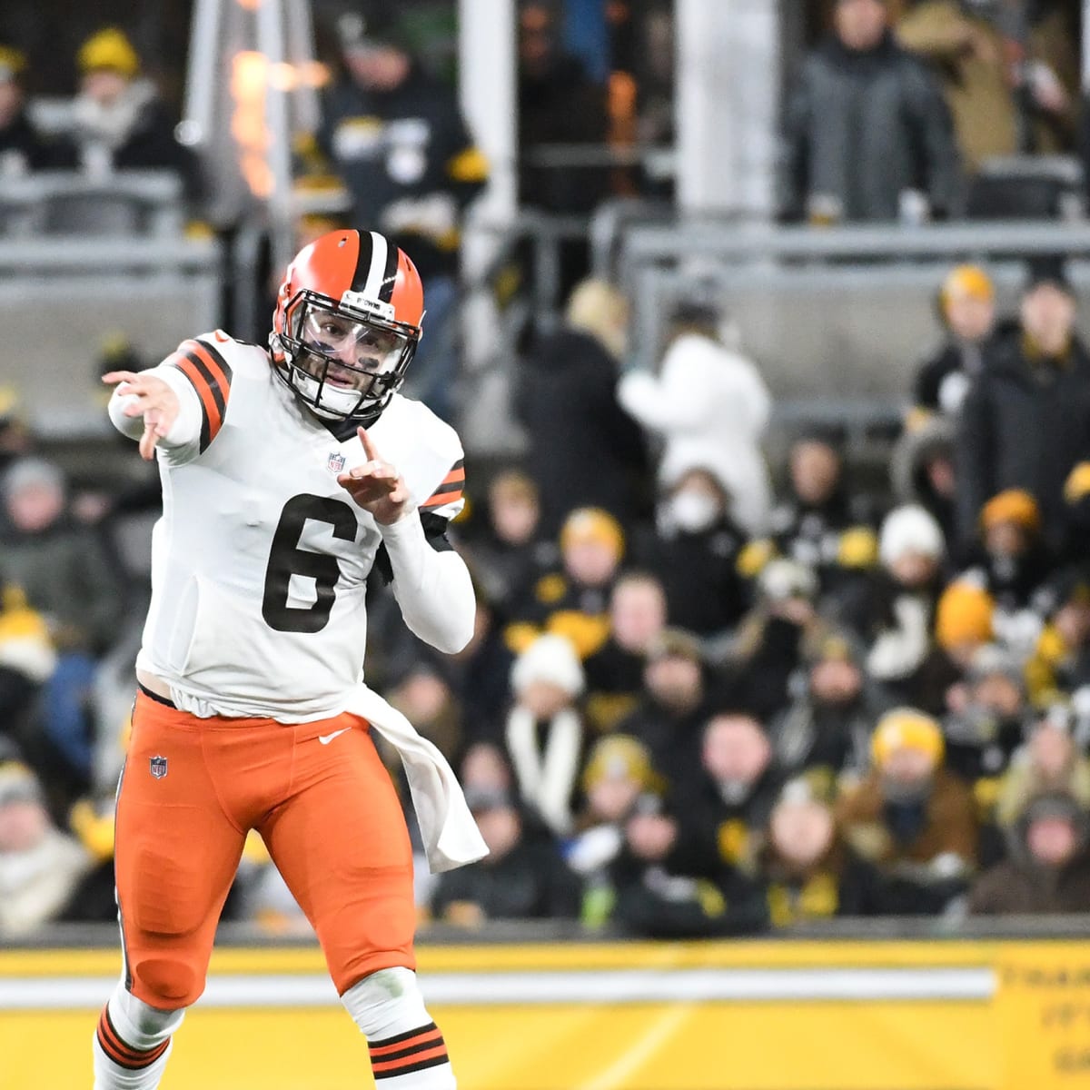 If Browns cut Baker Mayfield, he would sign with Pittsburgh Steelers,' ESPN  reporter says 