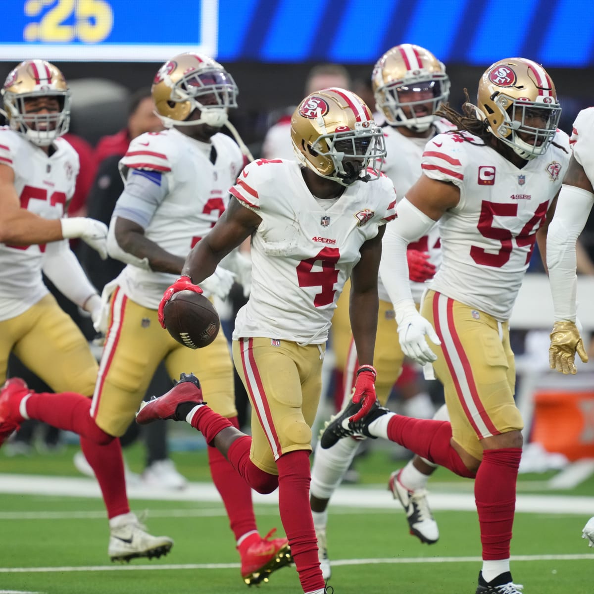 49ers clinch playoff berth by holding off Rams in overtime