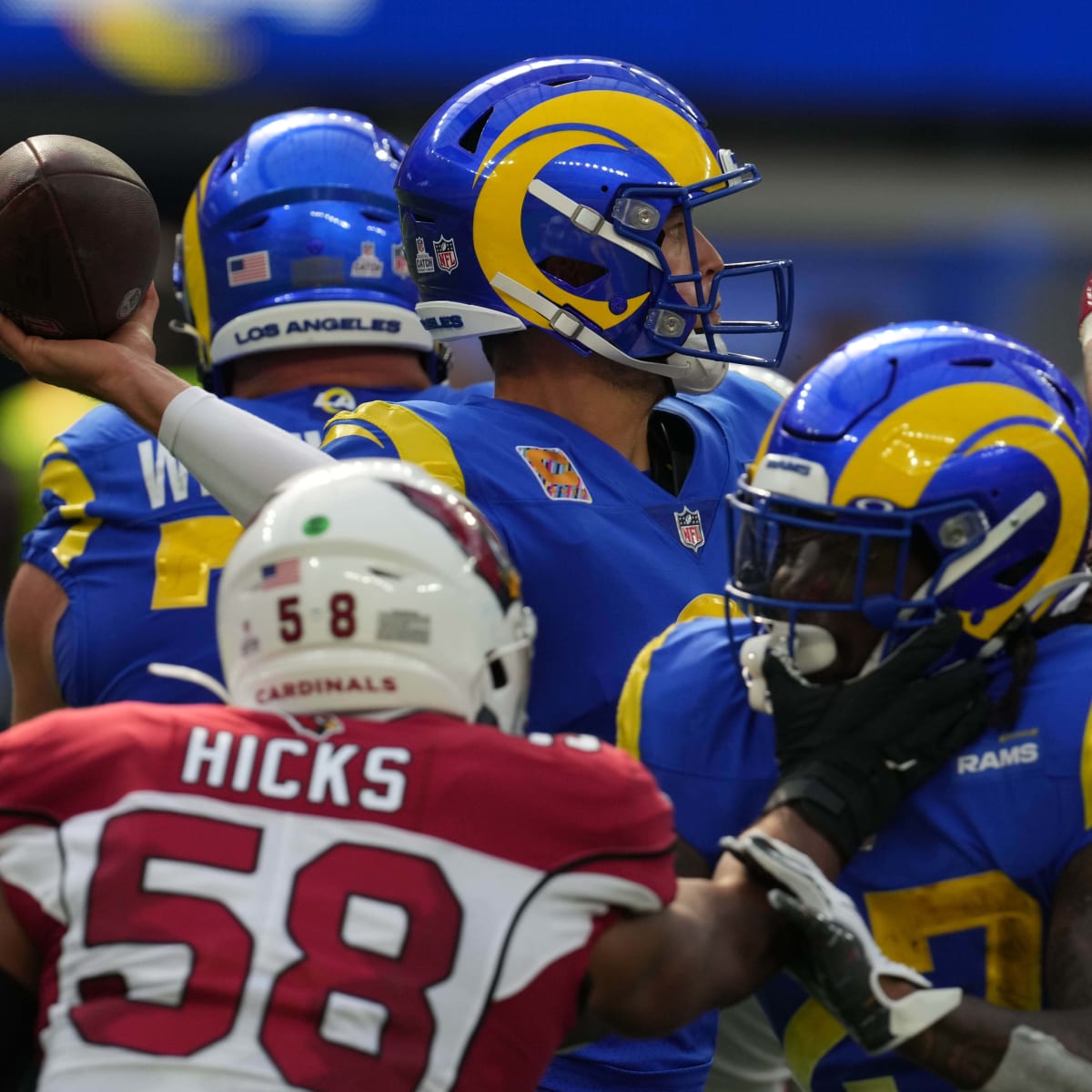 Cardinals visit Rams in meeting of stumbling NFC West rivals