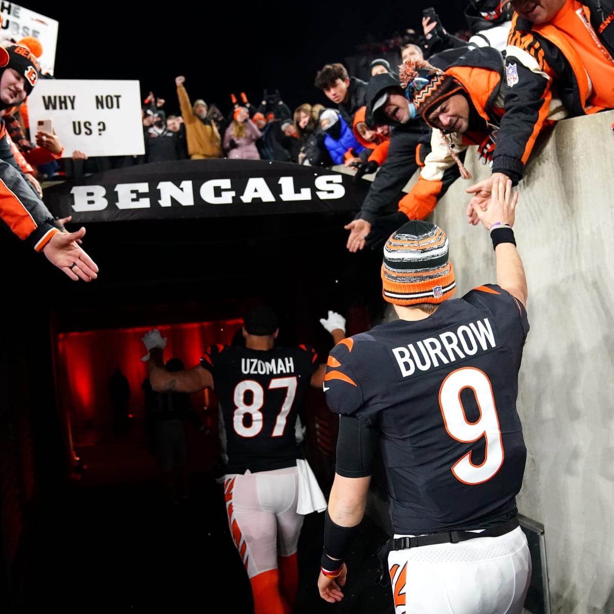 Fans Rally for Bengals ahead of the AFC Championship game