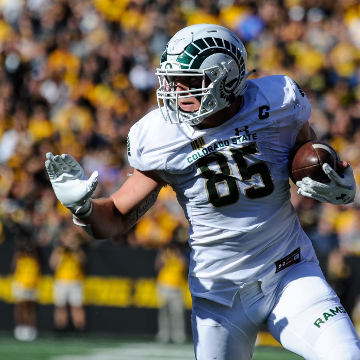 NFL Mock Draft Sends Colts Colorado State Tight End Trey McBride