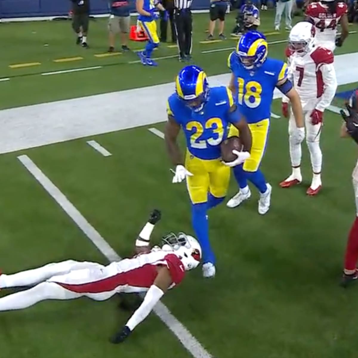 Budda Baker injury update: Cardinals safety released from hospital after  collision with Rams' Cam Akers, shares video message