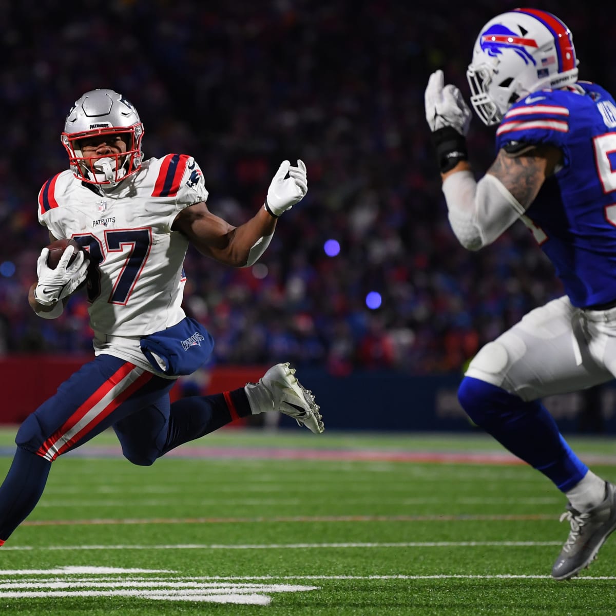 Rhamondre Stevenson the Patriots' top running back even with Damien Harris  back - Pats Pulpit