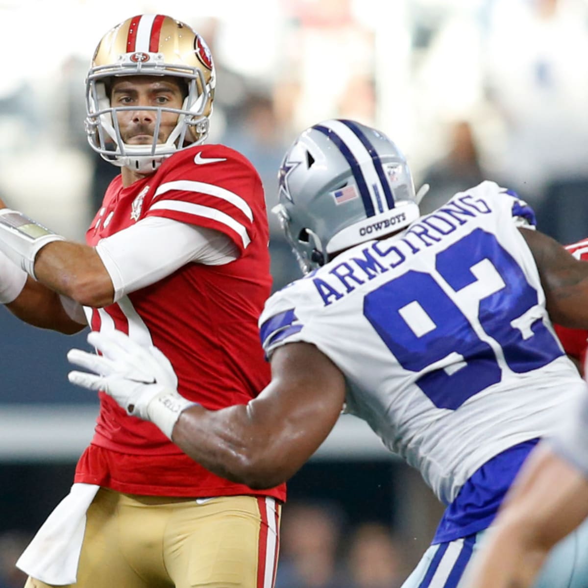 San Francisco 49ers: Garoppolo's shoulder injury 'affects every throw'