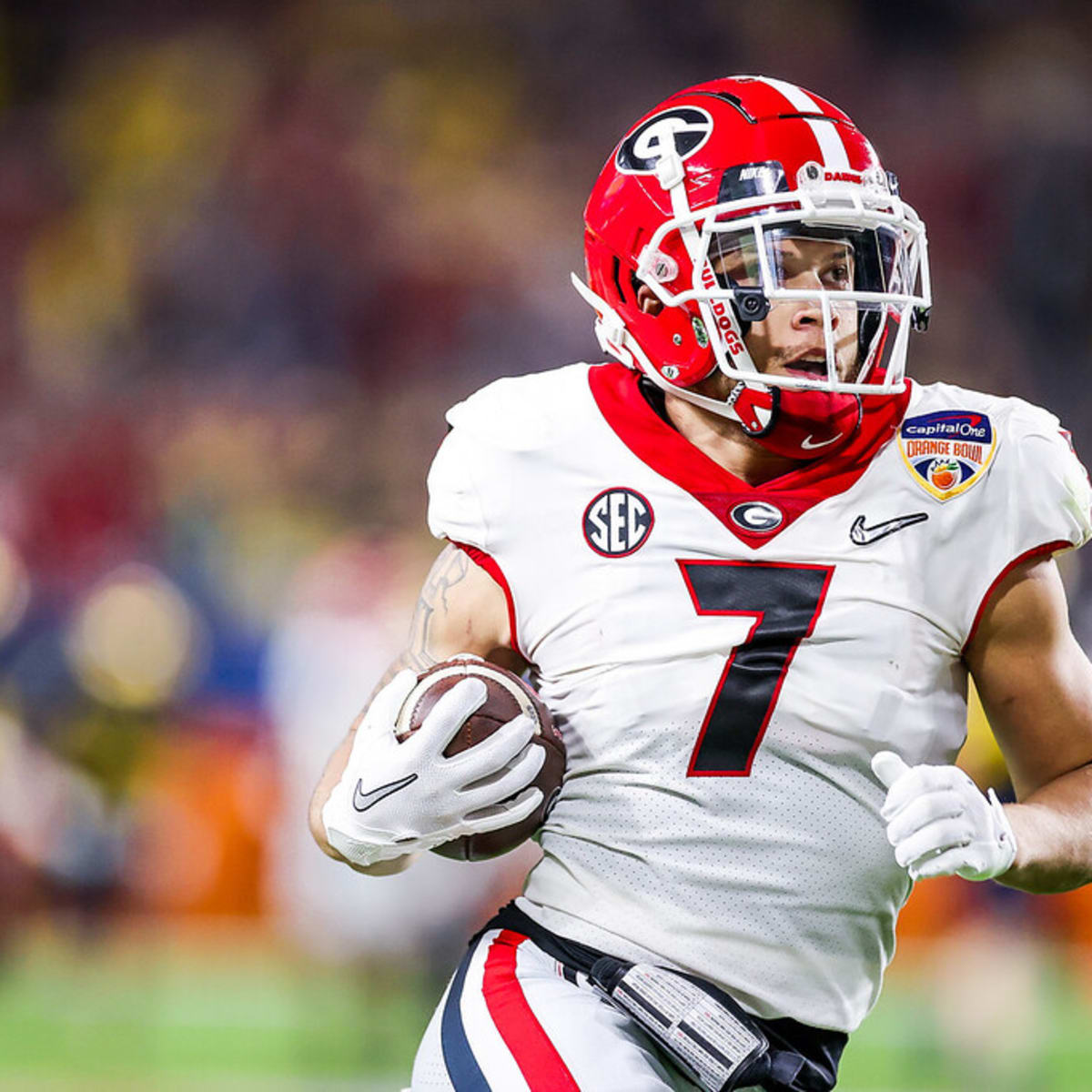 Georgia Football RB James Cook Declares for the 2022 NFL Draft - Sports  Illustrated Georgia Bulldogs News, Analysis and More