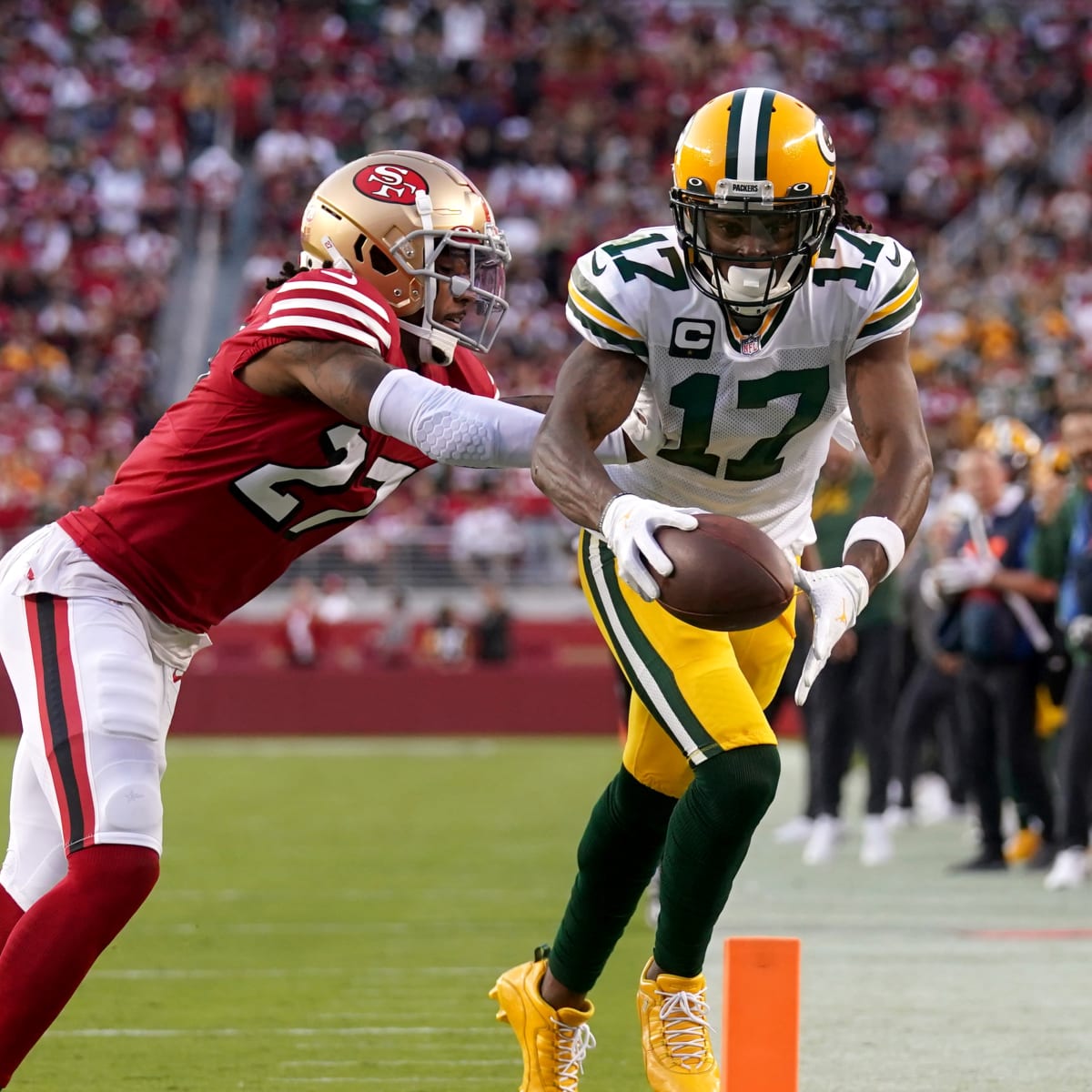 packers versus the 49ers