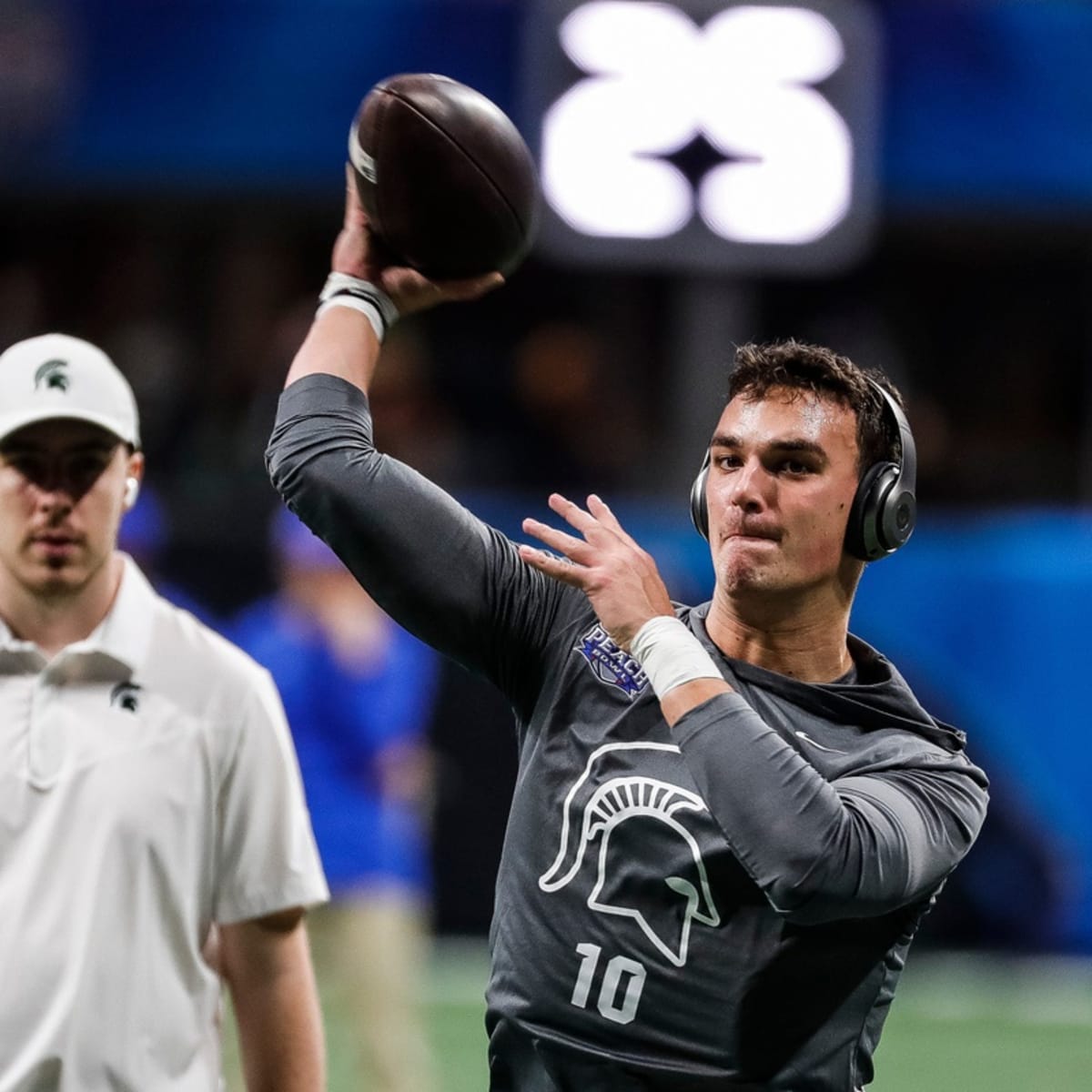 Michigan State QB Payton Thorne will compete against father at Western  Michigan - Sports Illustrated Michigan State Spartans News, Analysis and  More