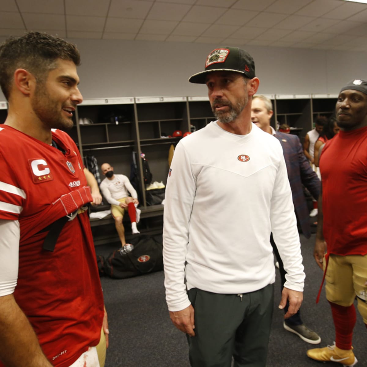 Transcripts: What Kyle Shanahan, Jimmy Garoppolo, and Richard