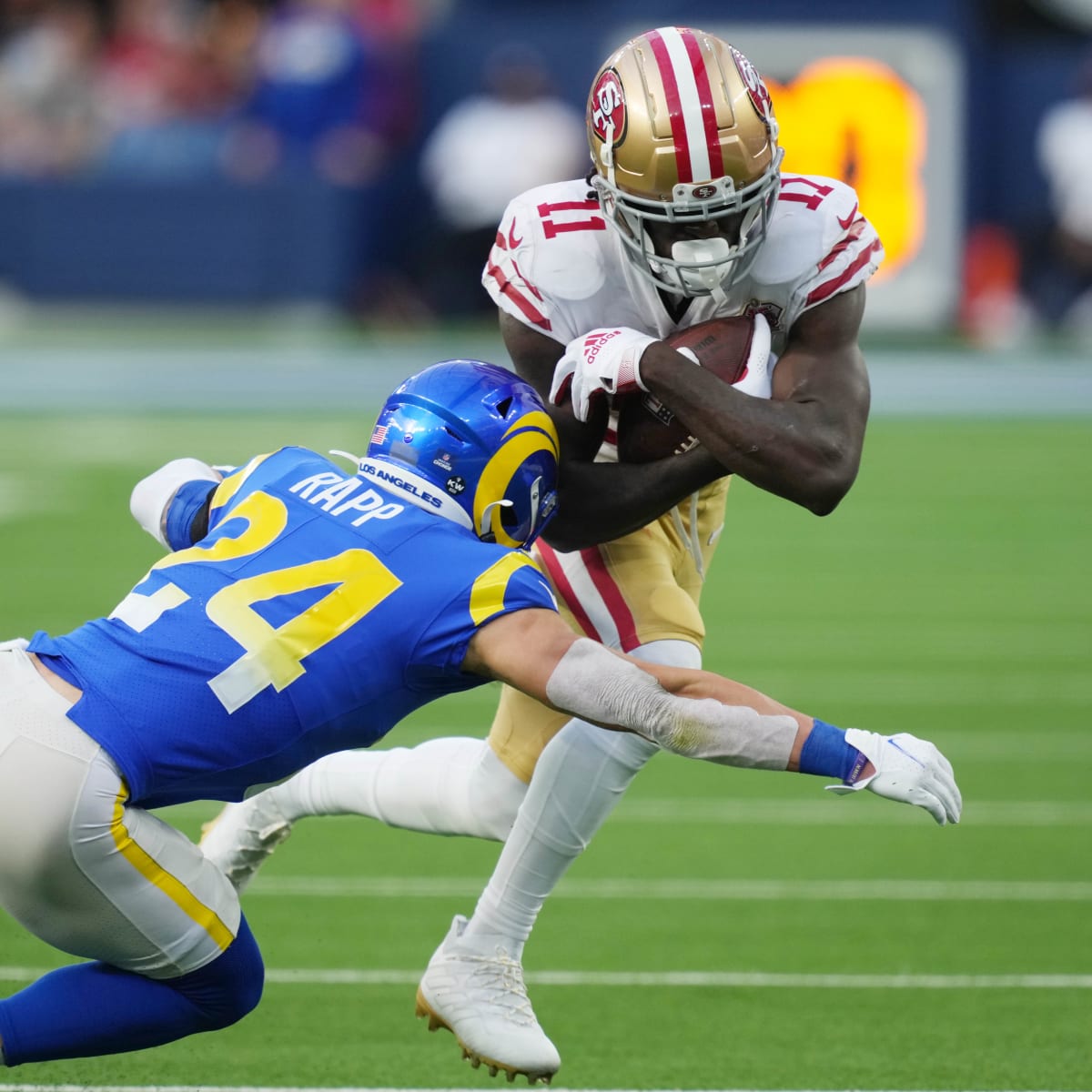 Tale of the Tape: Los Angeles Rams vs. San Francisco 49ers NFC Championship  - Sports Illustrated LA Rams News, Analysis and More