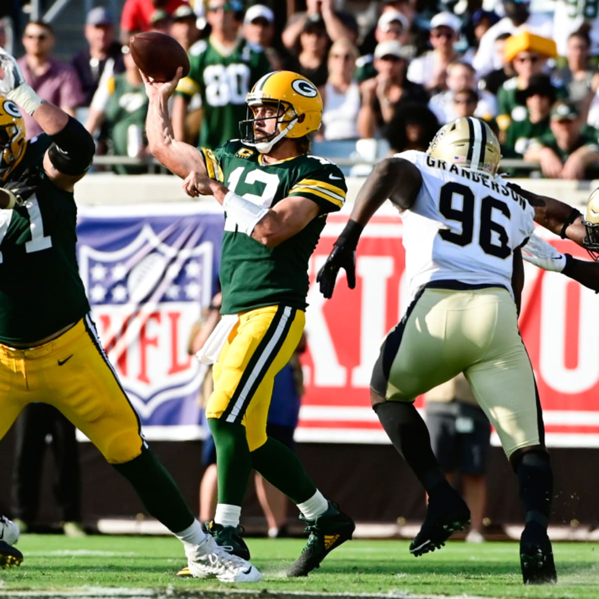 Live highlights from Packers' preseason game vs. Saints