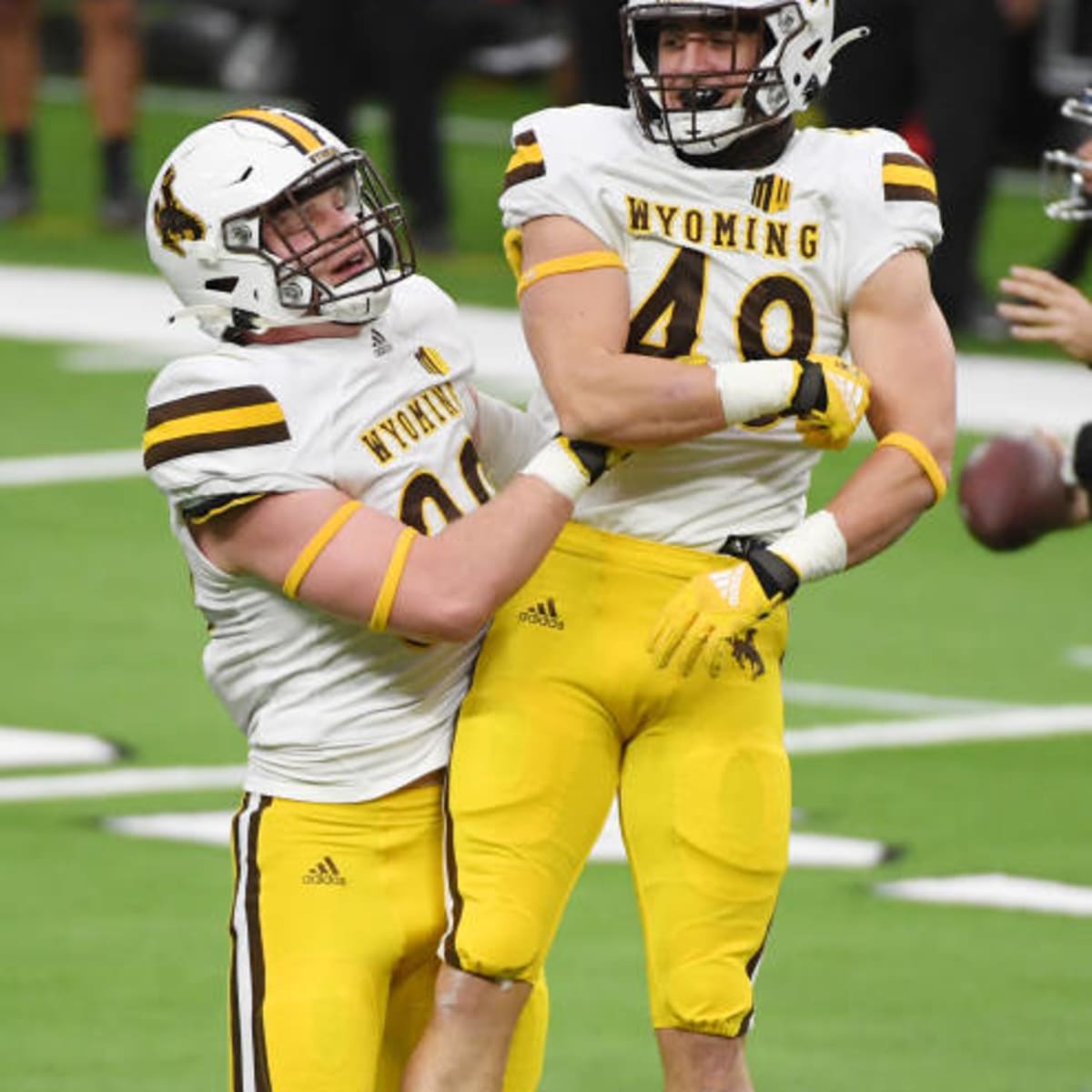 Wyoming's Chad Muma is officially on the clock