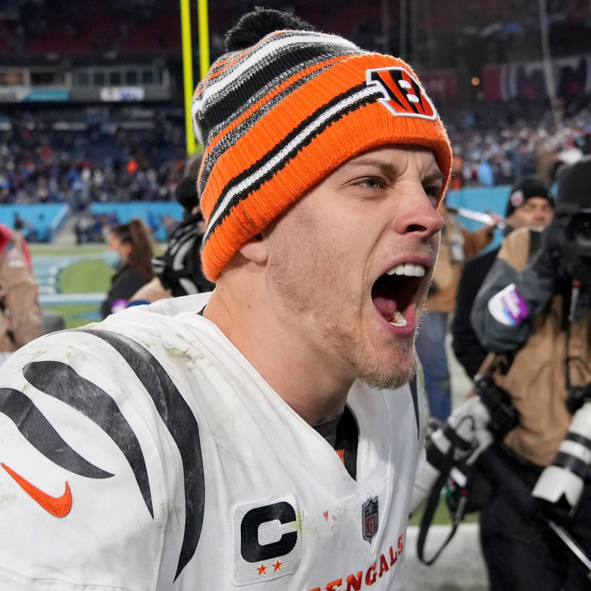 Joe Burrow hat / Bengals Champions Hat / Joe Burrow Cuffed Beanie