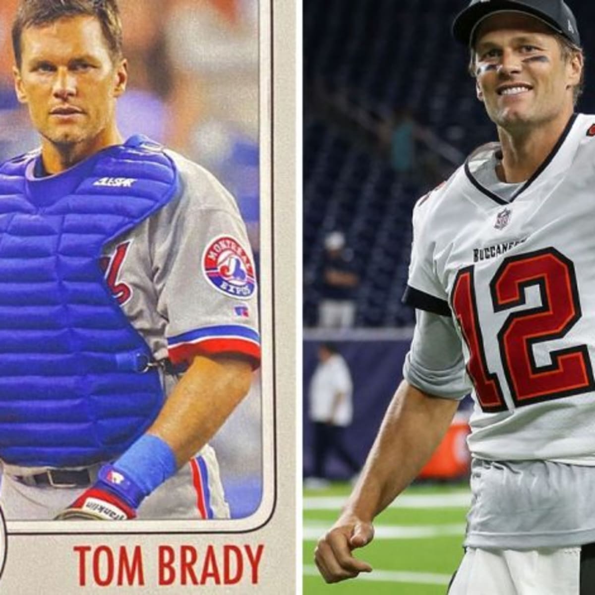Which NFL quarterback was drafted by Montreal Expos in 1995 MLB draft?
