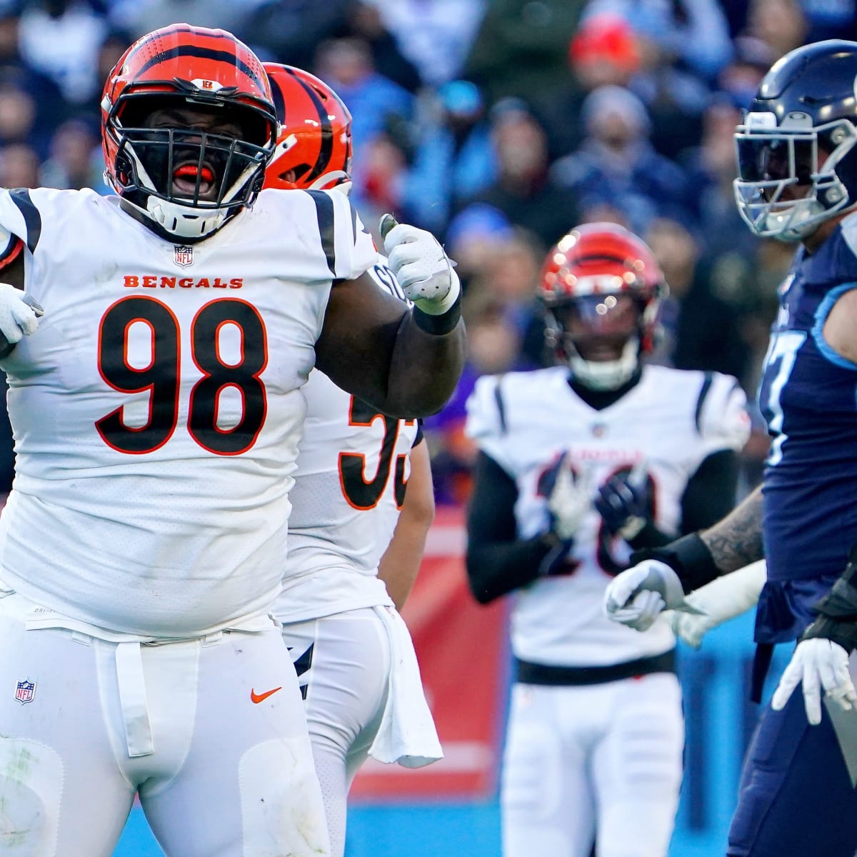 Clemson Tigers in NFL Playoffs: Cincinnati Bengals vs. Tennessee Titans -  Sports Illustrated Clemson Tigers News, Analysis and More