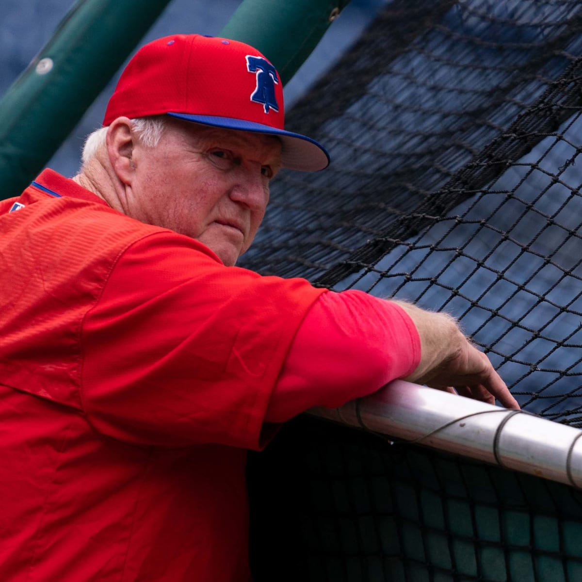 Charlie Manuel, who managed Phillies to World Series title, makes