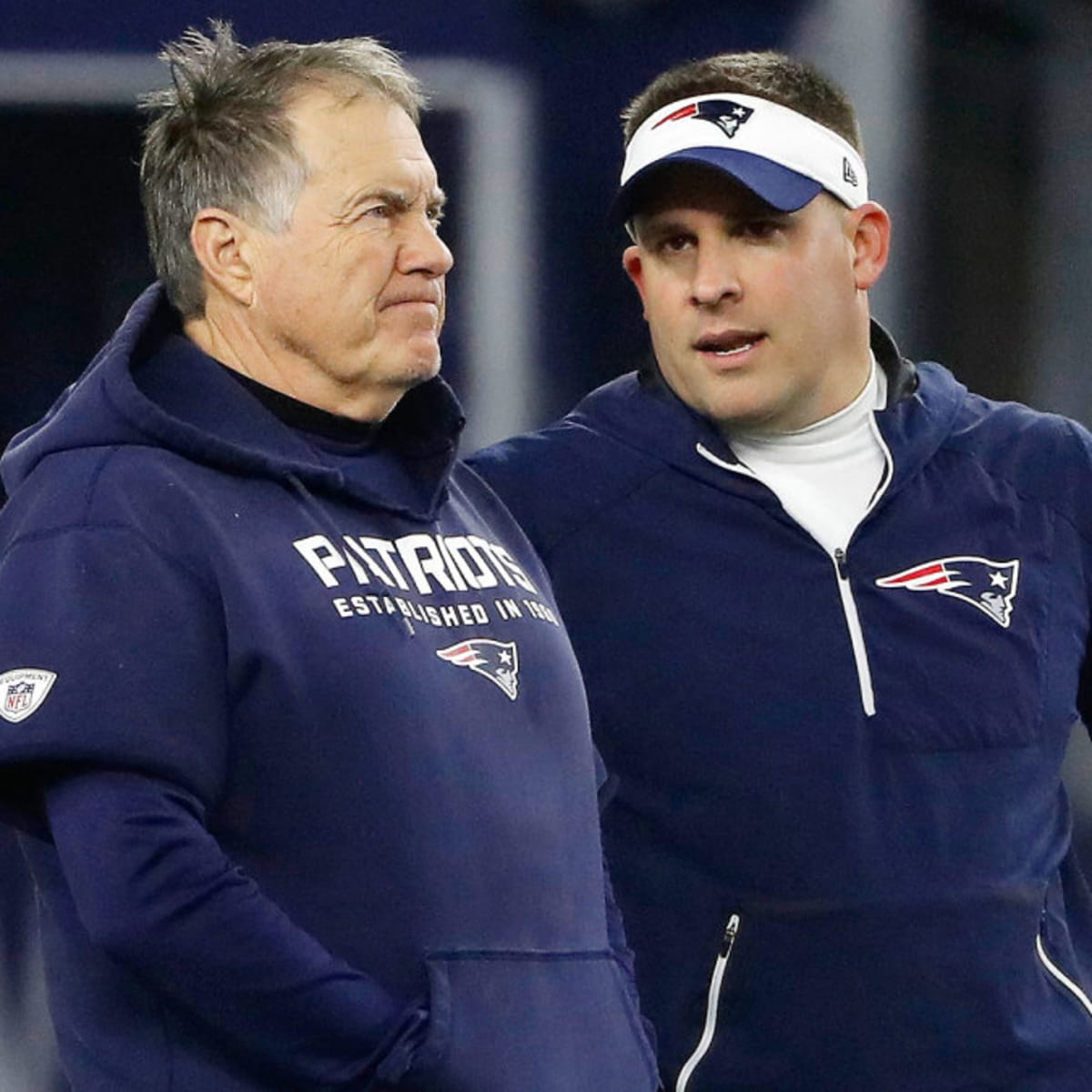 McDaniels welcomes mentor Belichick and Patriots to Vegas