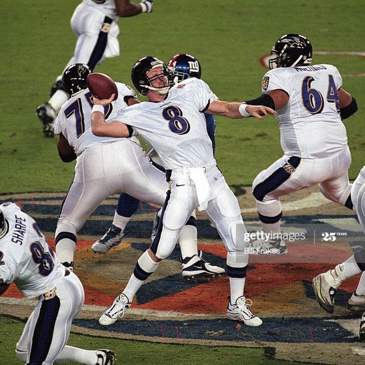 Super Bowl Xxxv Patch Ravens Vs. Giants