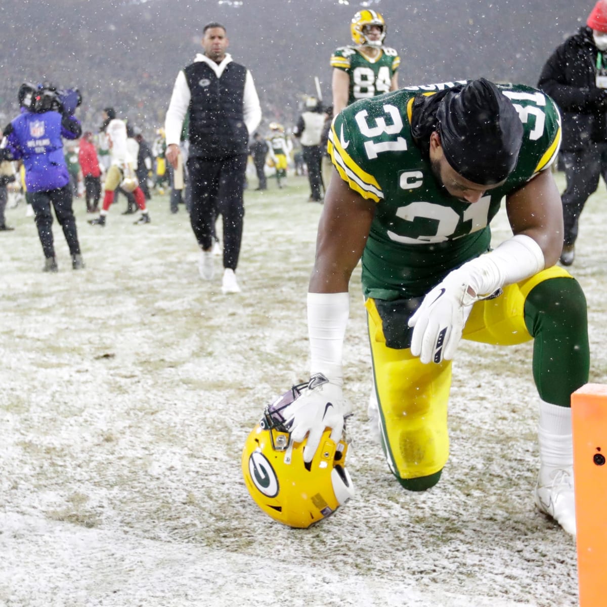 Grading the Panthers in the snow at the Green Bay Packers