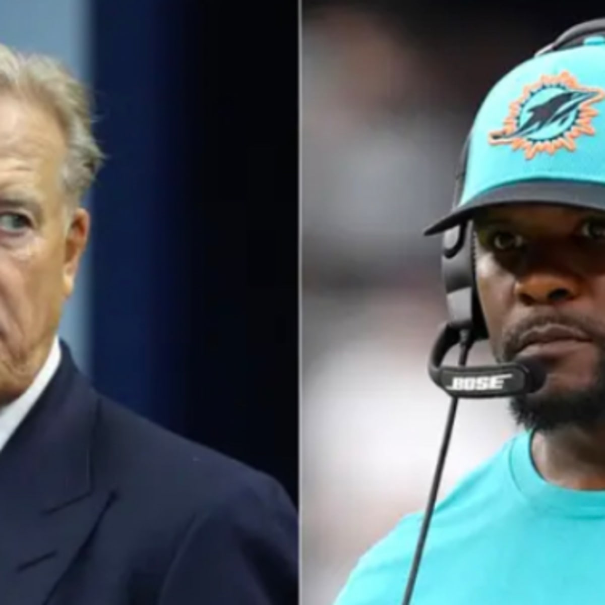 Brian Flores: John Elway Showed up 'Disheveled' to Coaching Interview