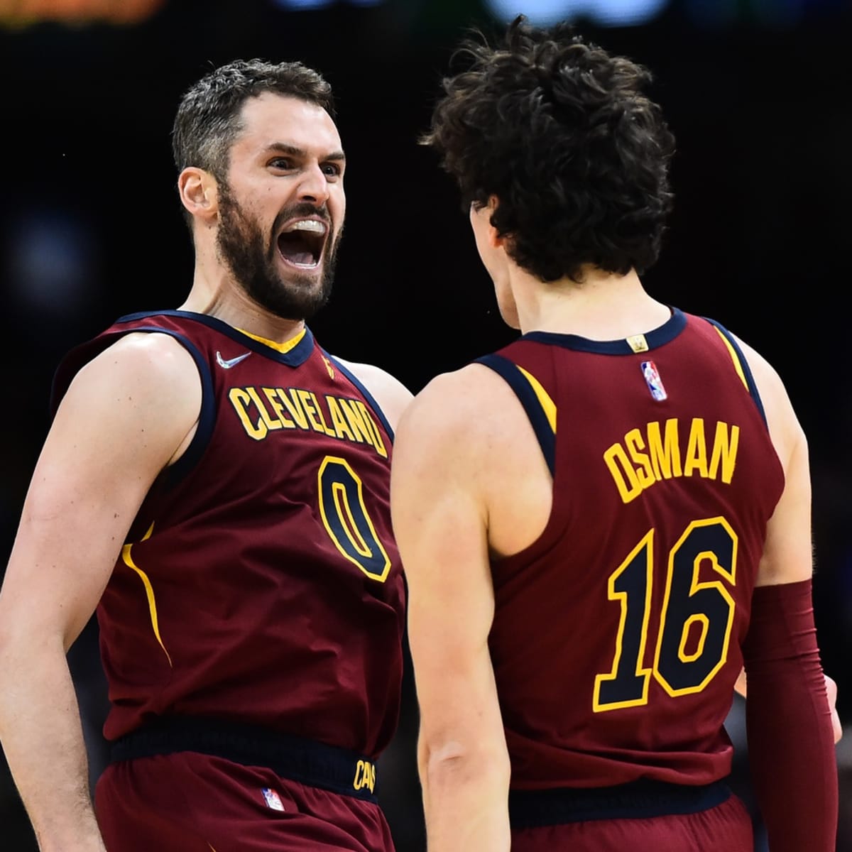 Kevin Love in a Cavaliers jersey (newly created). . . ignore the