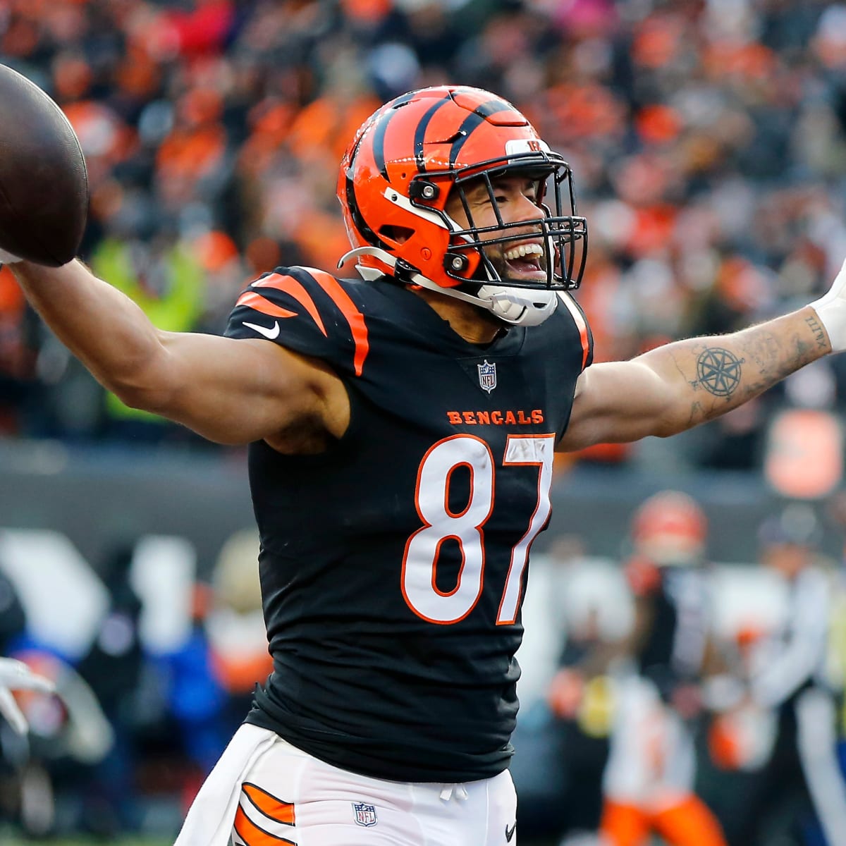 Bengals TE C.J. Uzomah 'not missing' Super Bowl