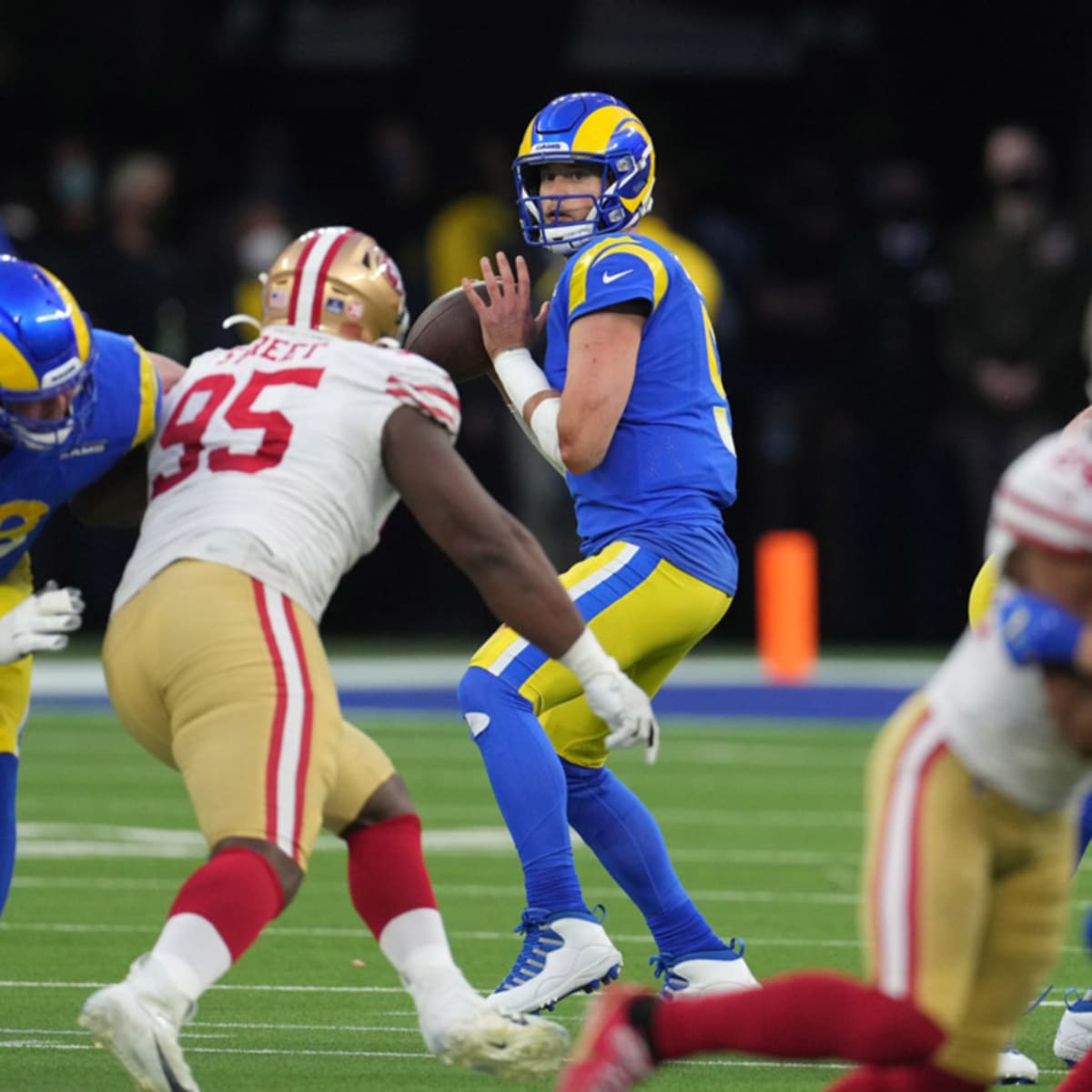 Rams' Matthew Stafford dedicates Super Bowl 56 win to Detroit fans:  'They're the reason I'm sitting here today'