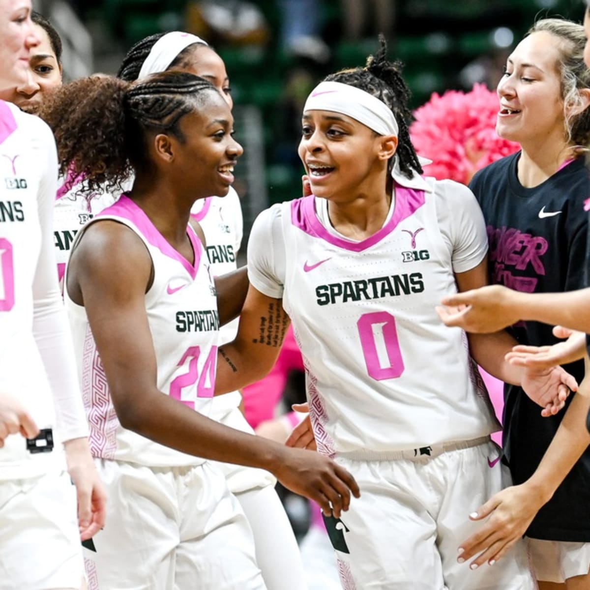 Michigan State women's basketball upset No. 4 Michigan - Sports