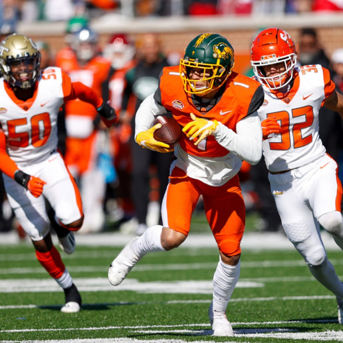 Watson, WR, North Dakota State - 40-yard dash