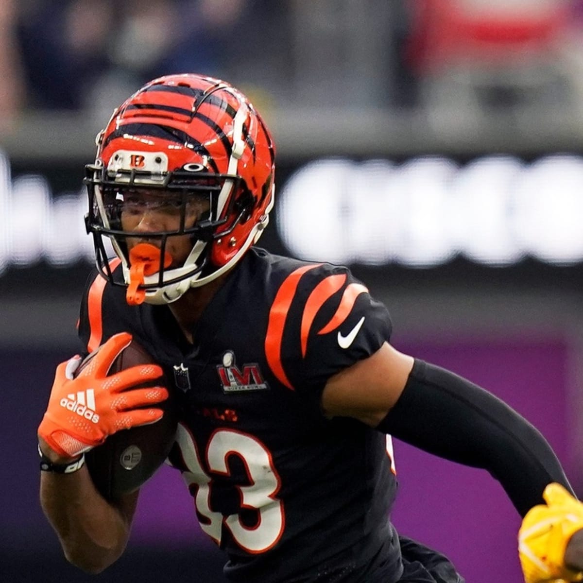 Tyler Boyd of the Cincinnati Bengals celebrates after the win