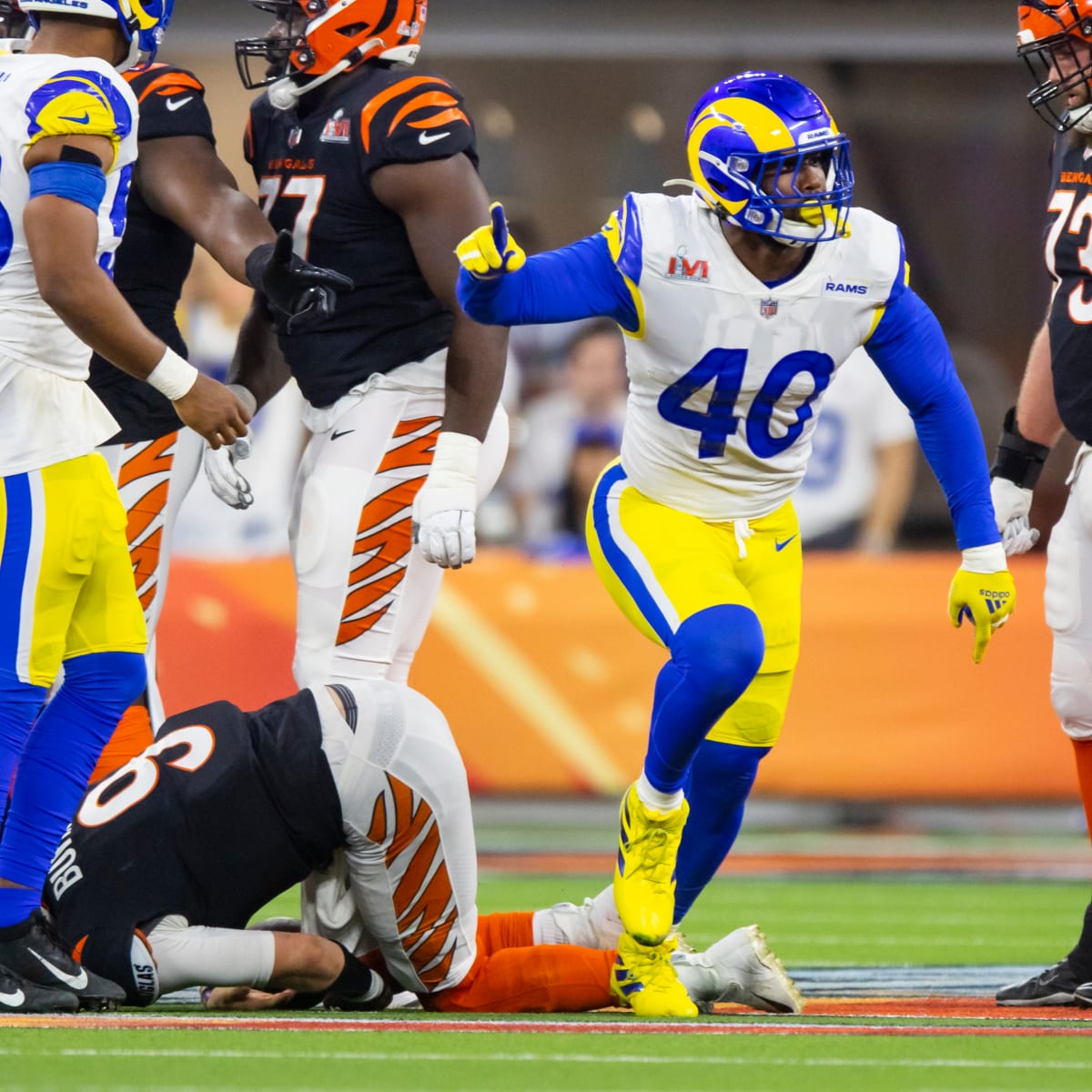 First look: Los Angeles Rams linebacker Von Miller in his No. 40