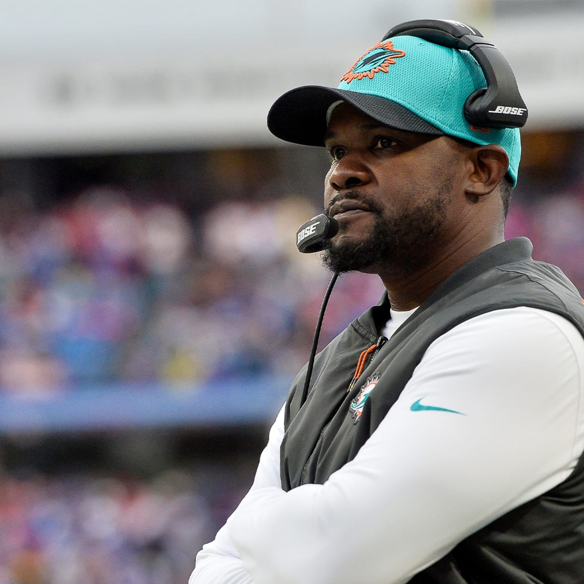 Dolphins head coach Brian Flores says focus is on Cincinnati, not