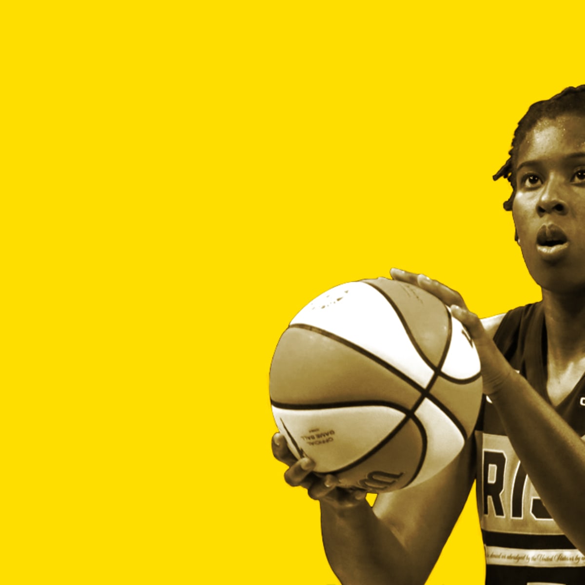 Guard Tamika Catchings (10) of the United States of America shoots