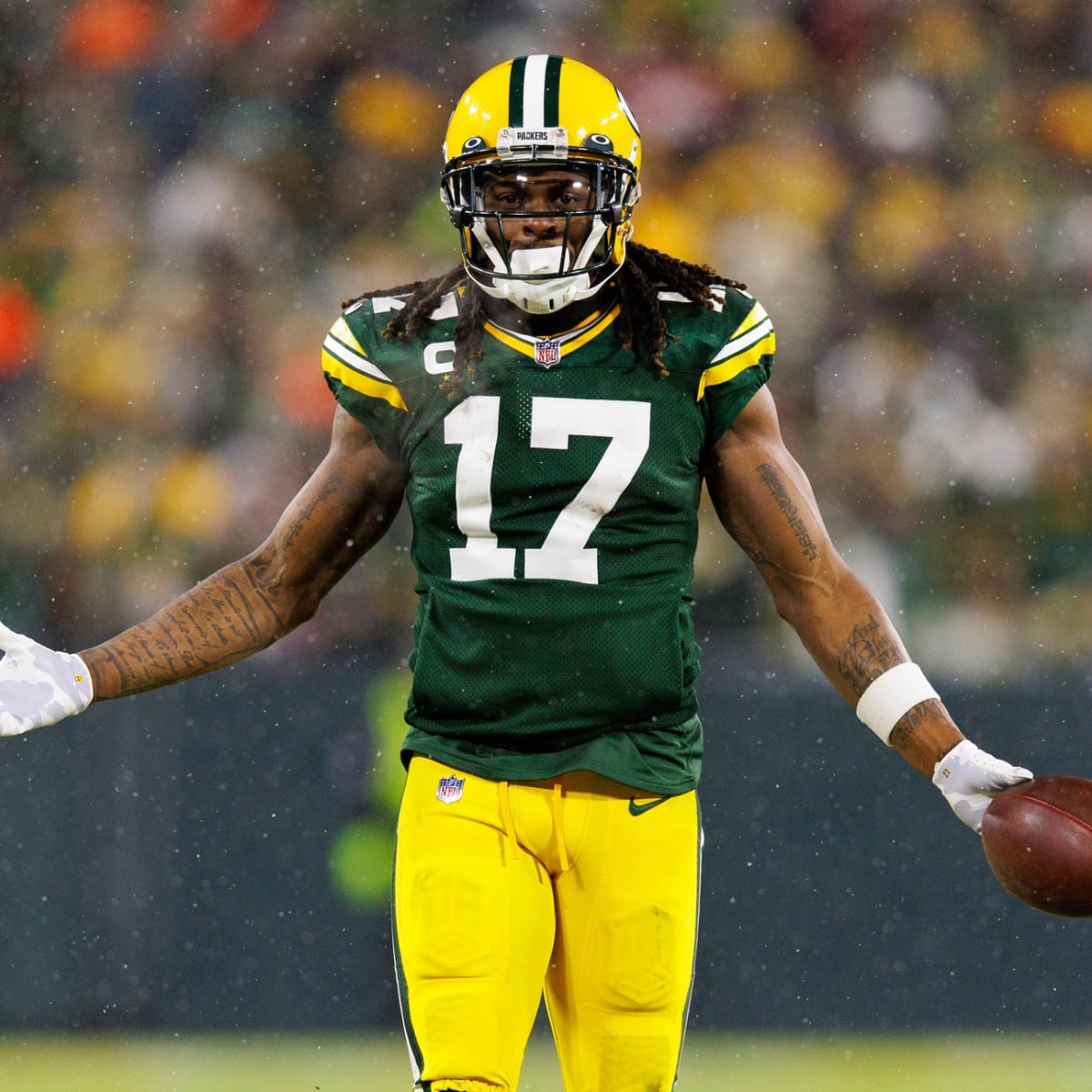 Davante Adams Q&A: Raiders WR talks Derek Carr, Aaron Rodgers