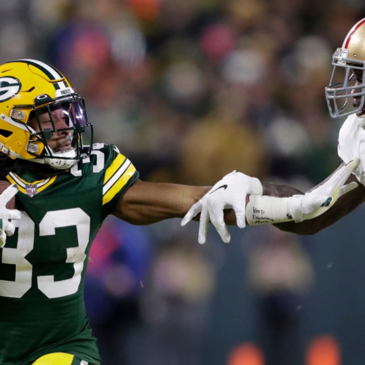 Packers Restructure Aaron Jones' Contract on Create Cap Space - Sports  Illustrated Green Bay Packers News, Analysis and More