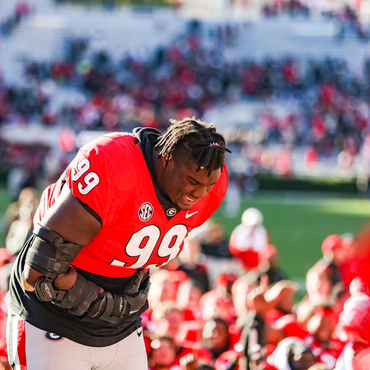 Georgia Football DT Jordan Davis Reveals Playing Weight, Trimmed Down for  Combine - Sports Illustrated Georgia Bulldogs News, Analysis and More