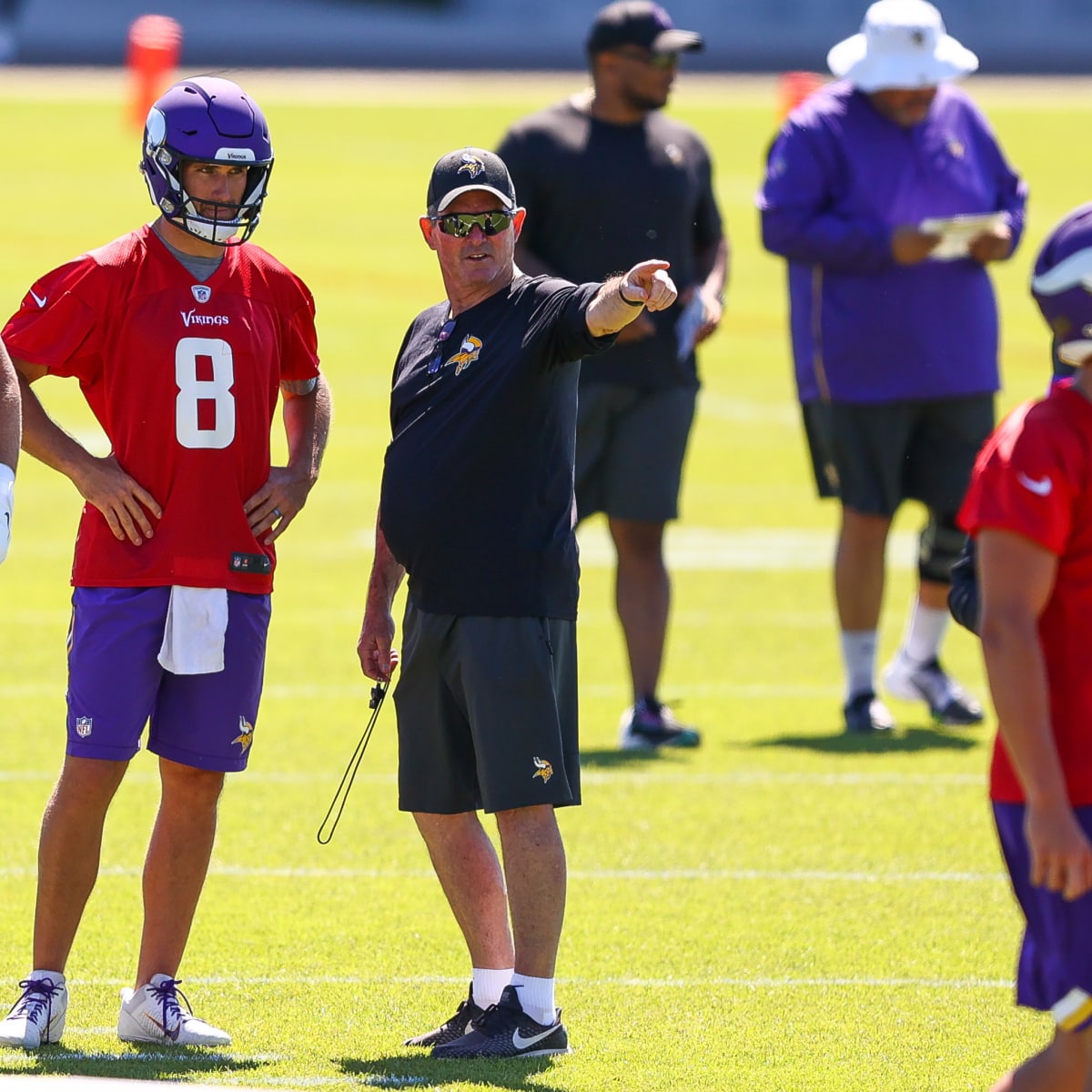 Vikings Coach Mike Zimmer Responds To Kirk Cousins Trade Rumors