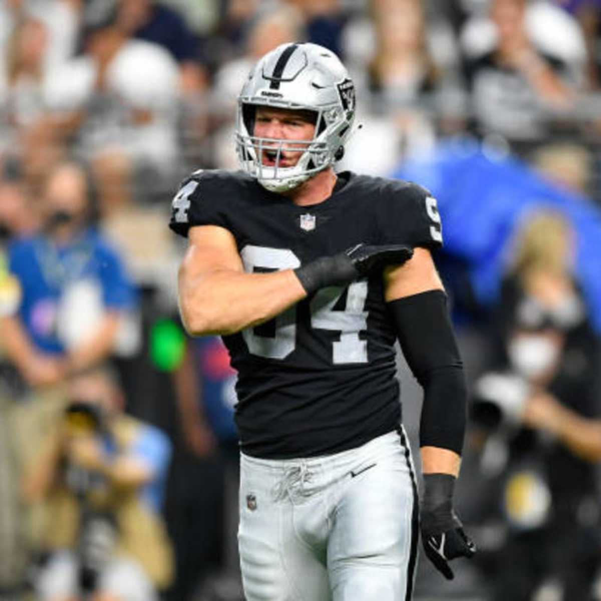 Raiders' Carl Nassib Salutes Pride Month With Charity Effort