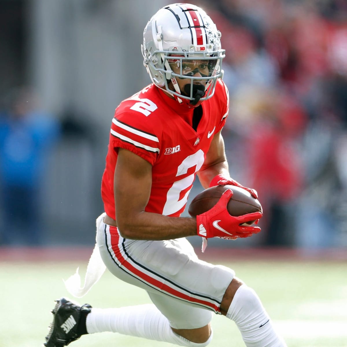 Former Ohio State receiver Chris Olave signs with New Orleans Saints for  $19 million 