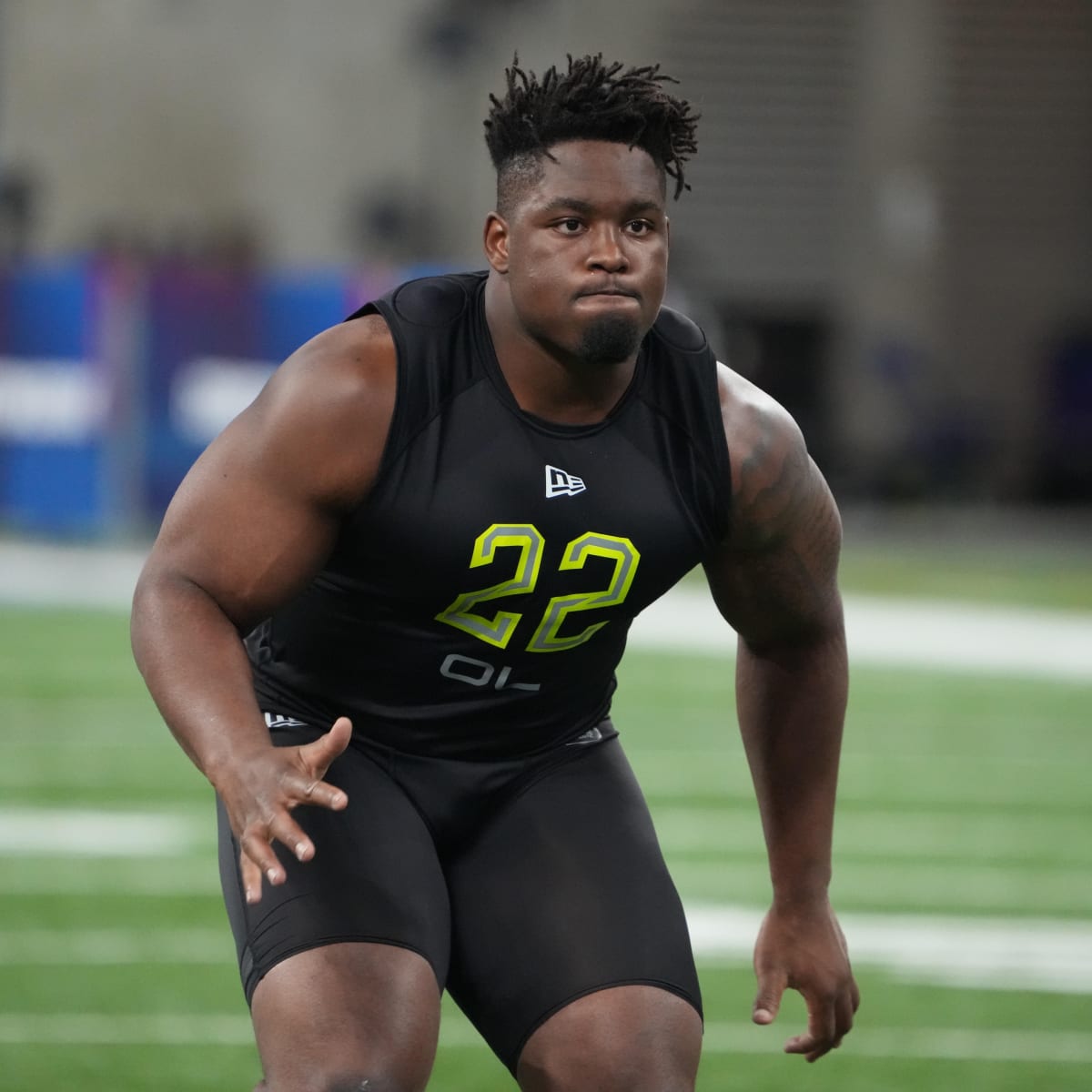 Boston College LB Isaiah Graham-Mobley participates in 2022 NFL draft  combine