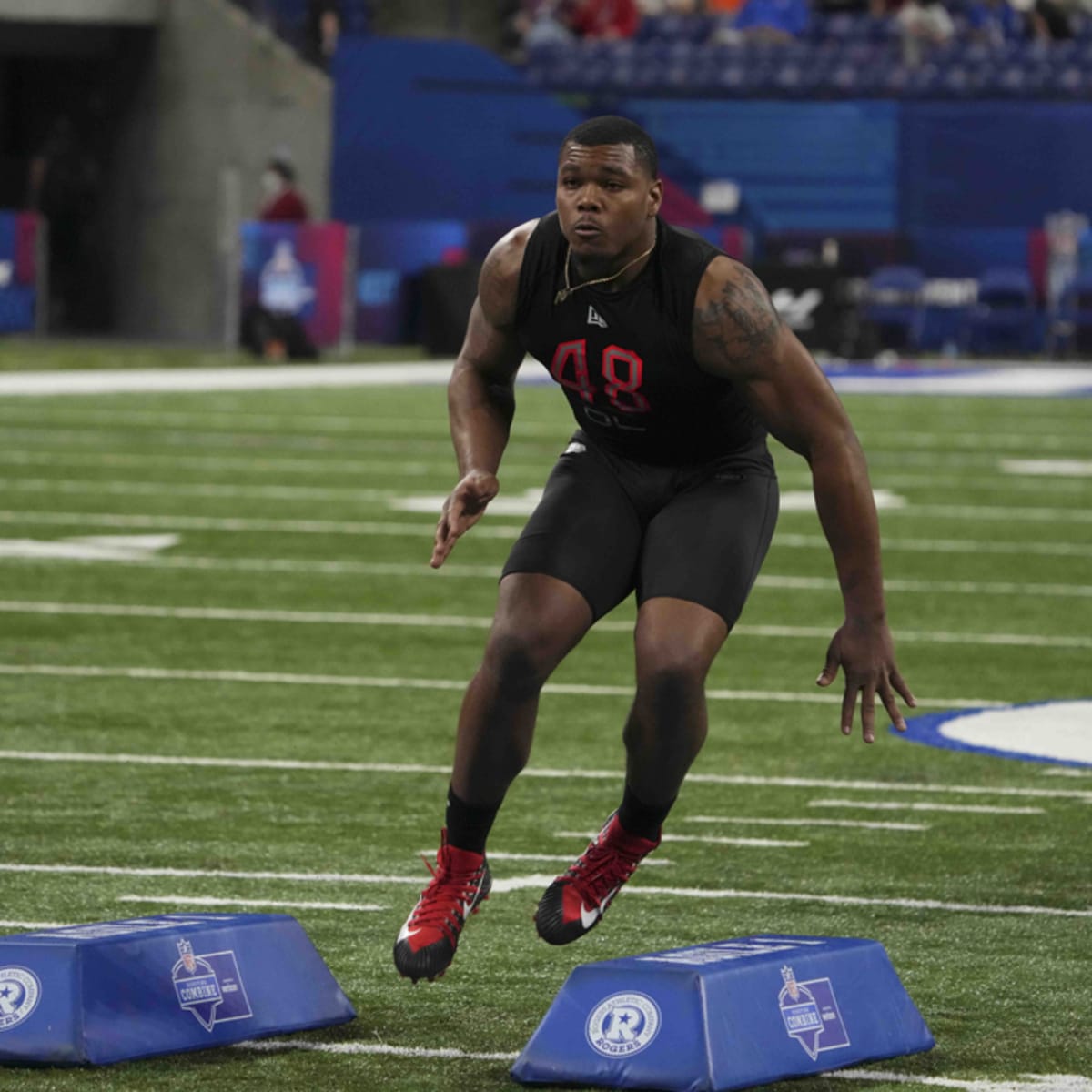 Edge Travon Walker's 2022 NFL Scouting Combine Workout