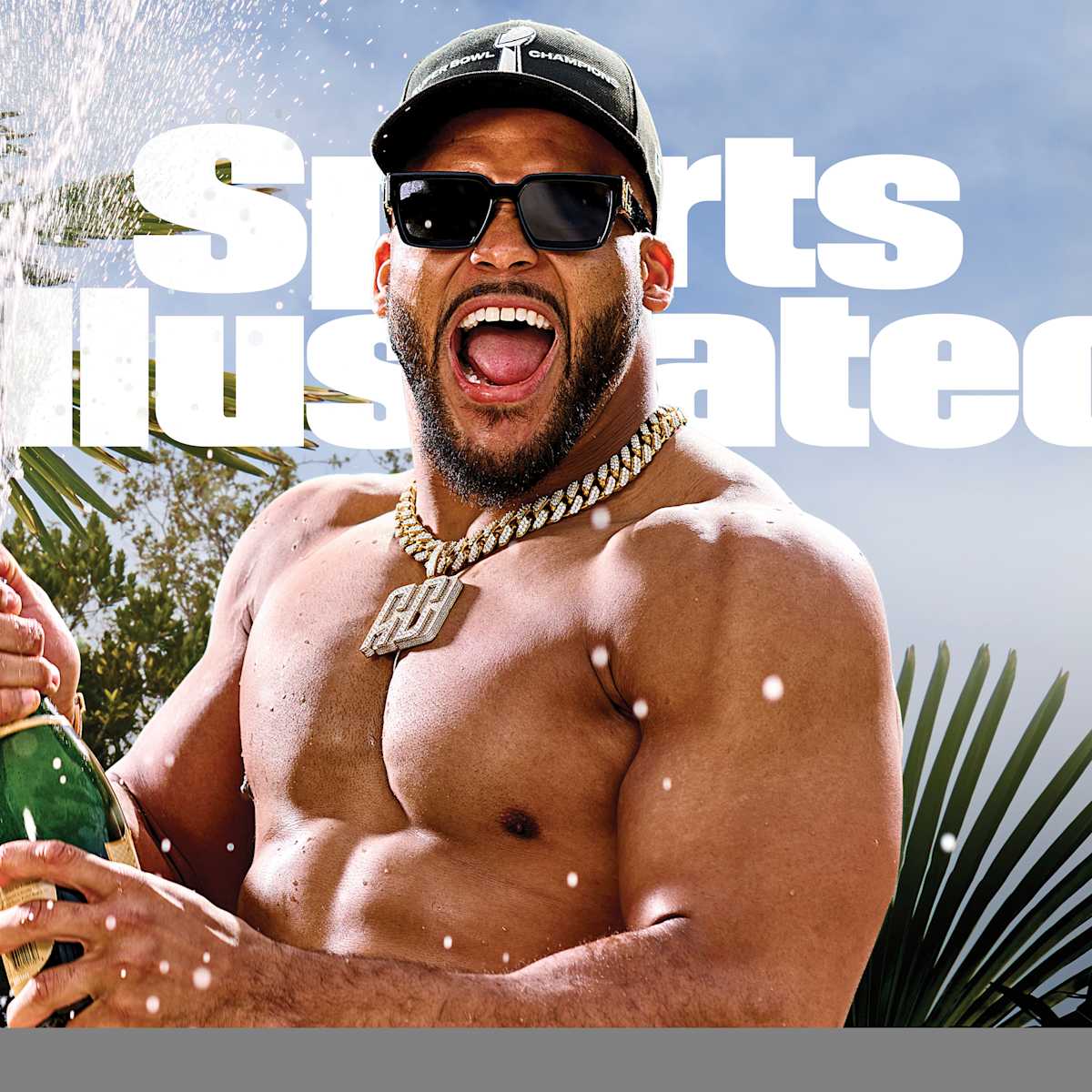 SI Daily Cover NFL Los Angeles Rams Aaron Donald Retirement Super