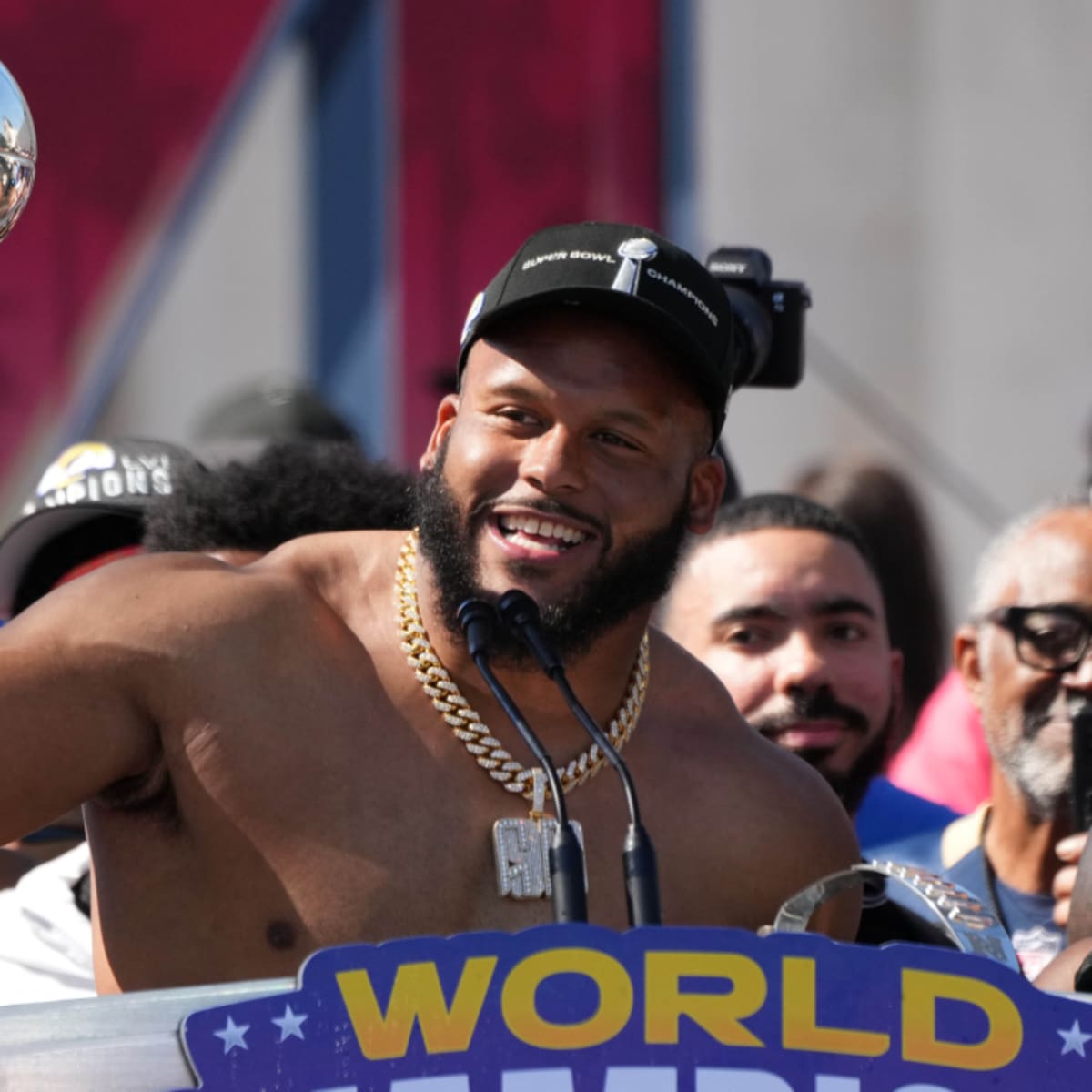 Aaron Donald hints retirement again