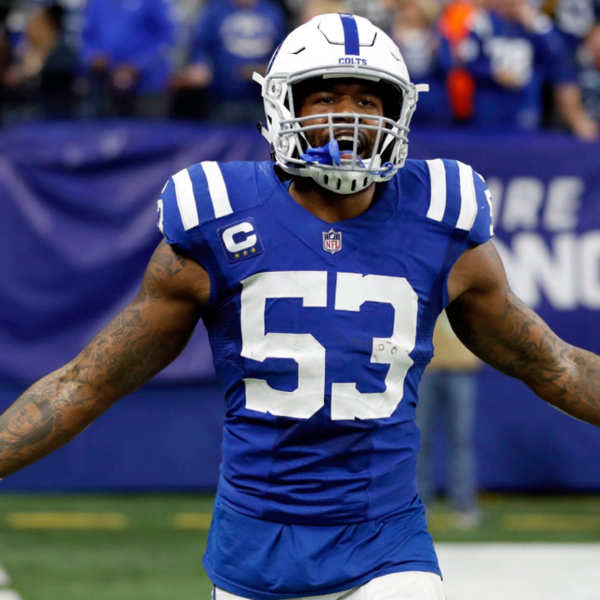 Colts' Shaquille Leonard working to overcome fear of injury after