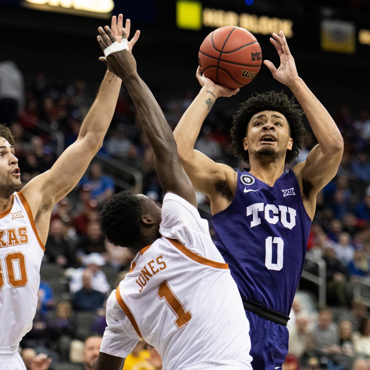 TCU's Davis, TTU's Girton and Bazzell Take Home First Big 12