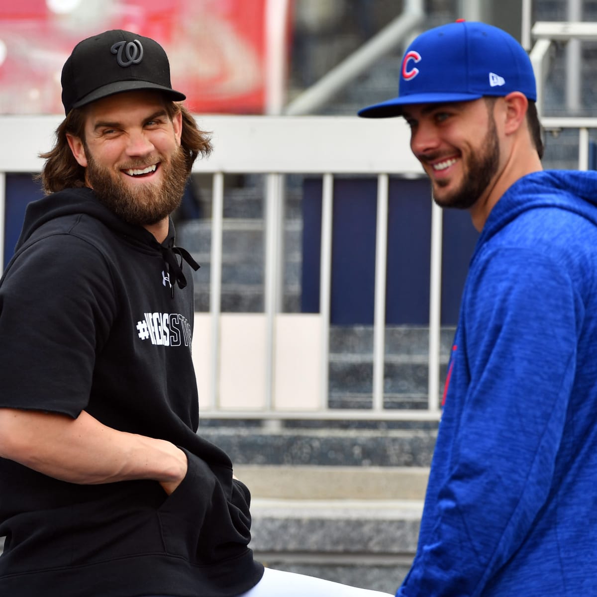 Kris Bryant, Bryce Harper come home to be honored with family, friends