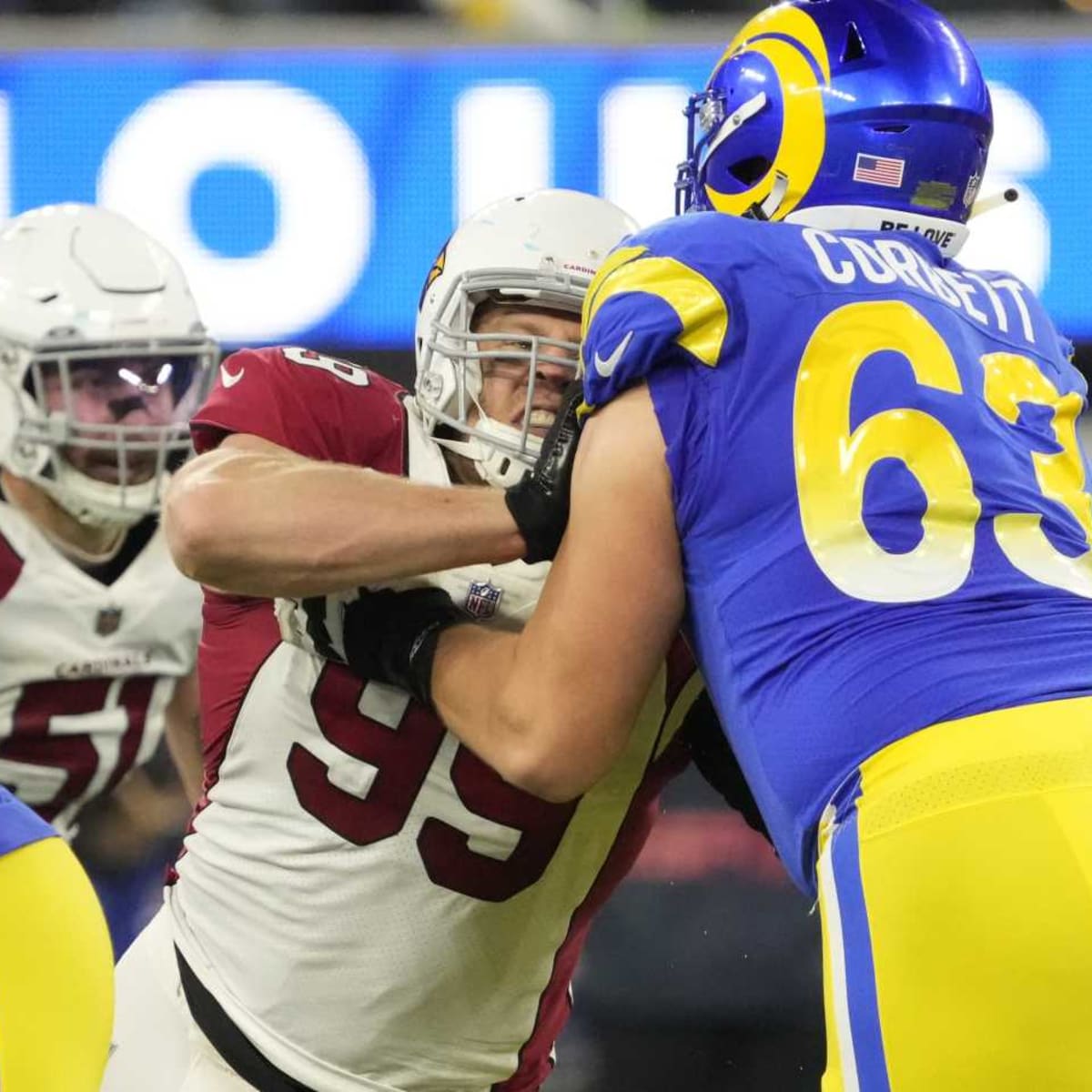 Rams offensive lineman Austin Corbett enjoying rewarding third NFL season