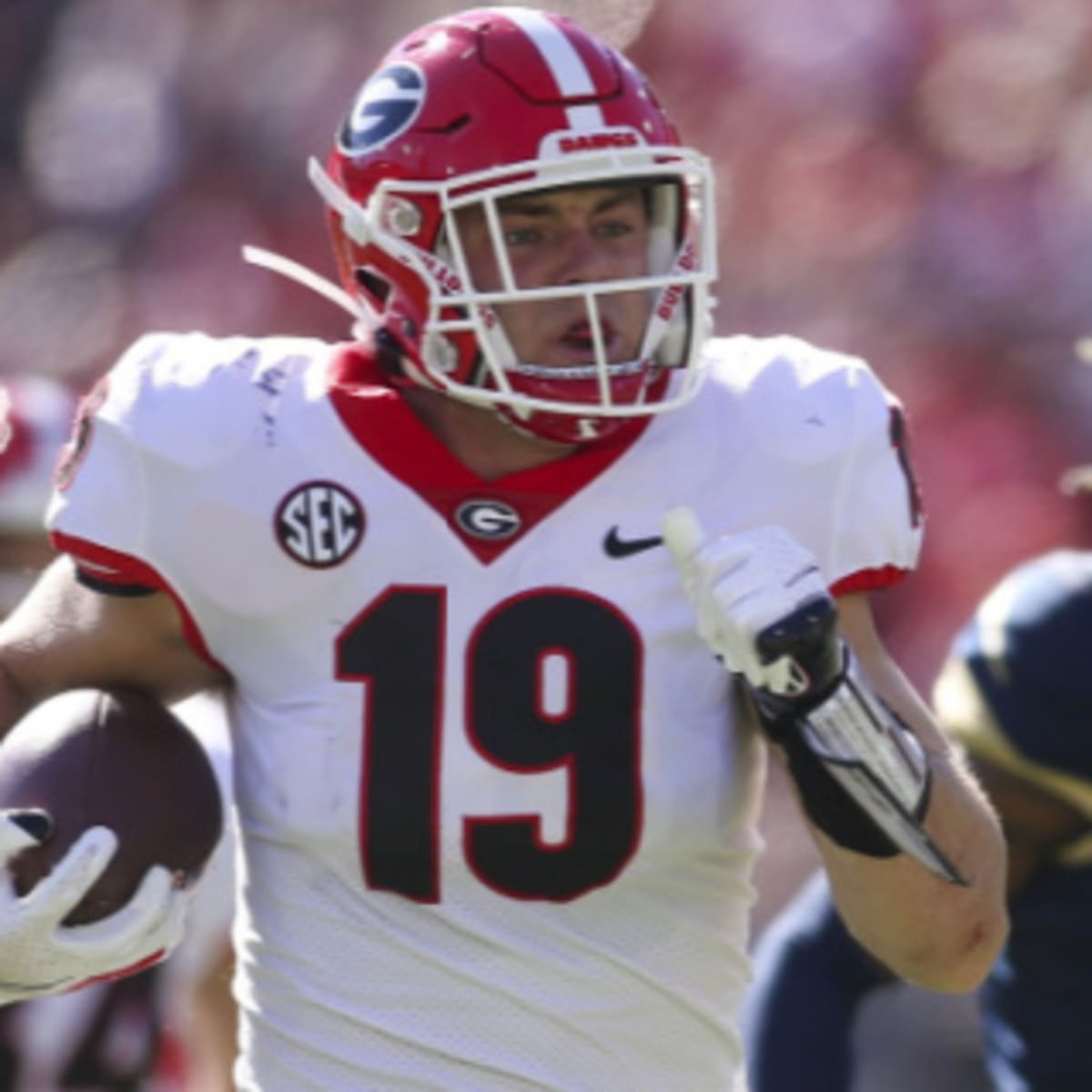 University of Georgia Commit Brock Bowers Welcomed to 2021 All-American  Bowl with Virtual Jersey Presentation - DawgTime