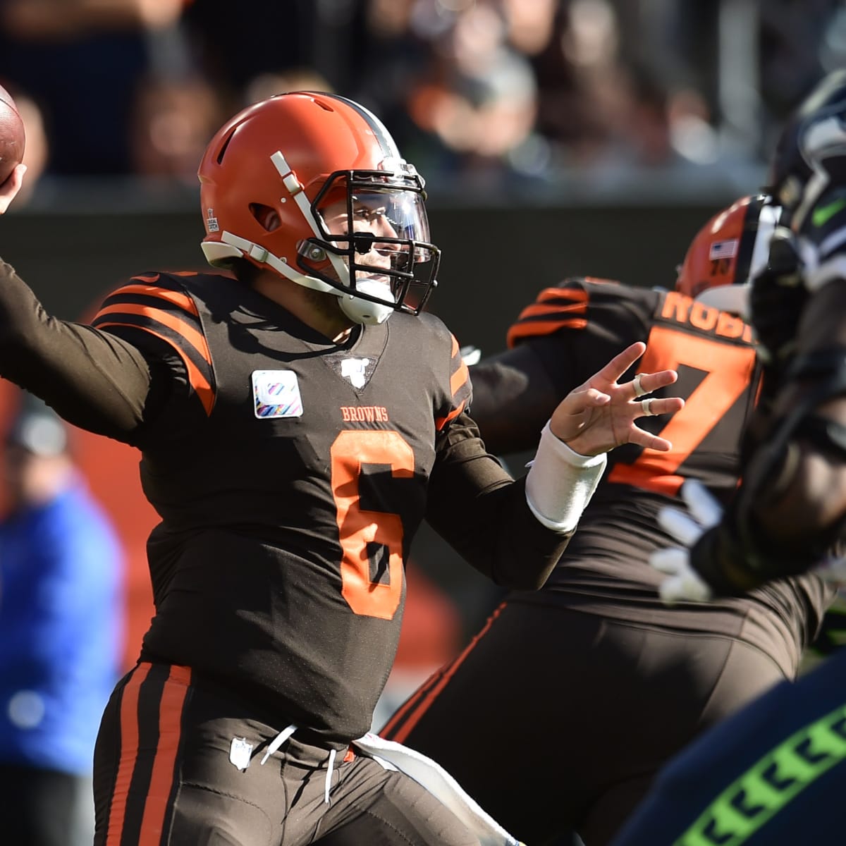 Report: Seahawks remain possible suitor for Browns QB Baker Mayfield