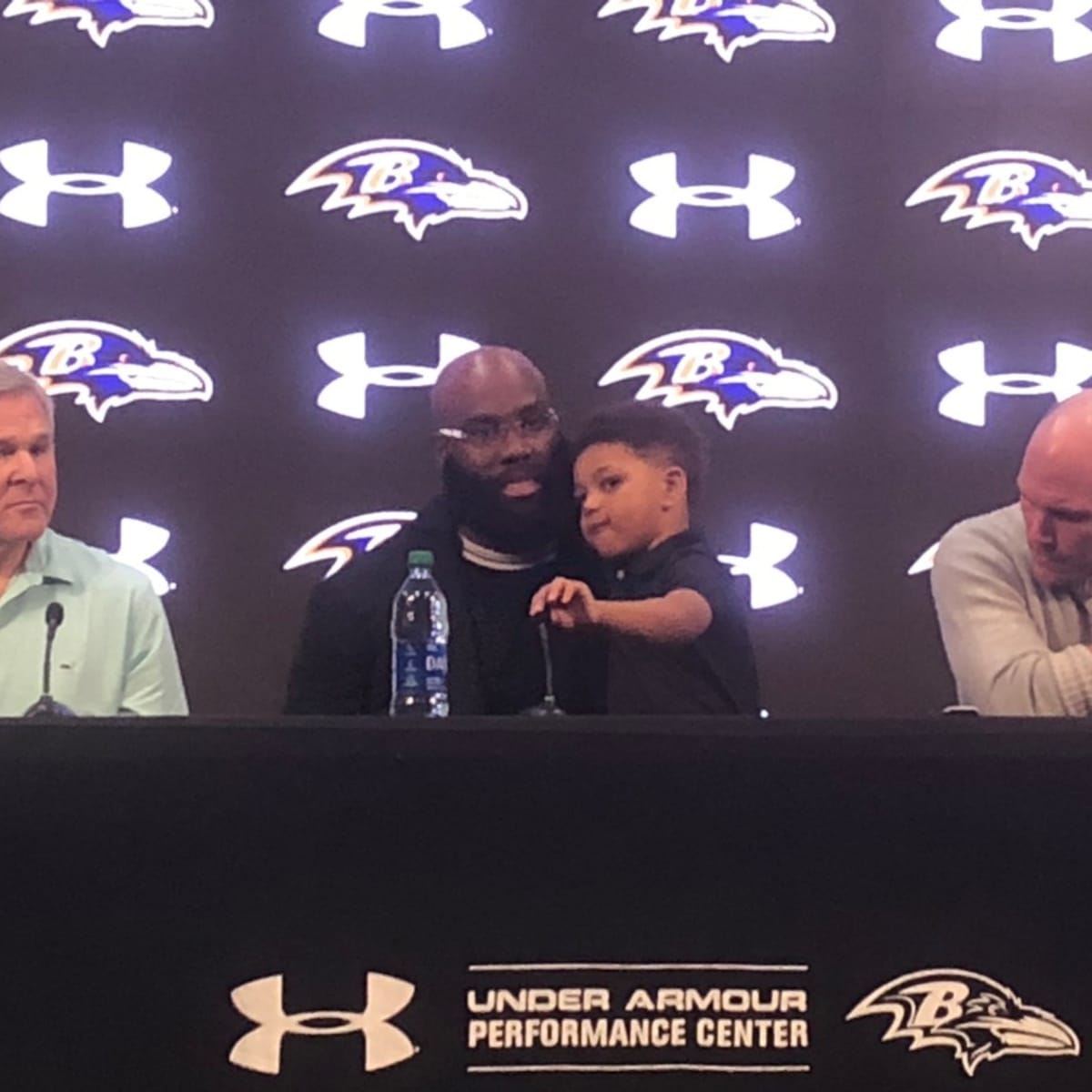 Ravens OT Morgan Moses says first year in Baltimore was “amazing”