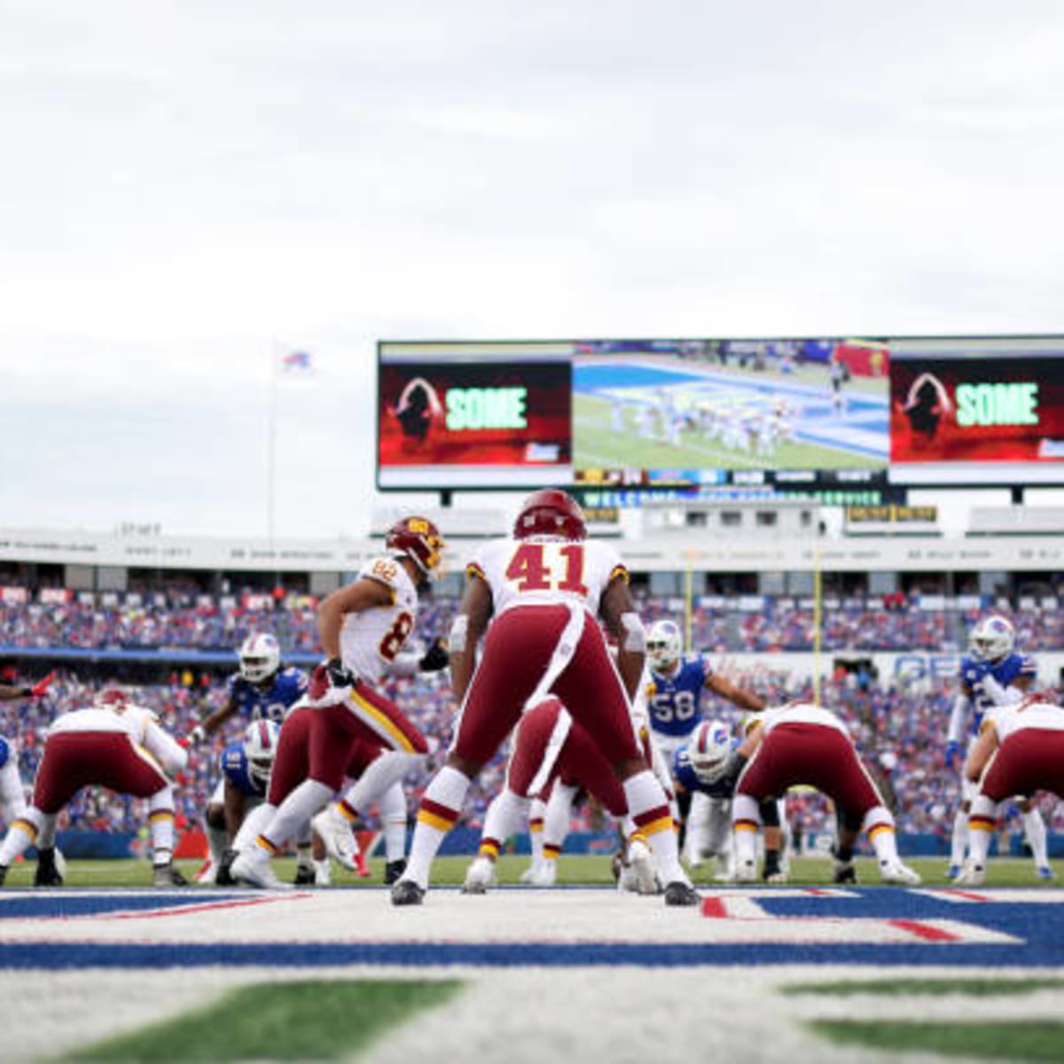 Bills' Brandon Beane visibly angry about what Washington pulled to get J.D.  McKissic 